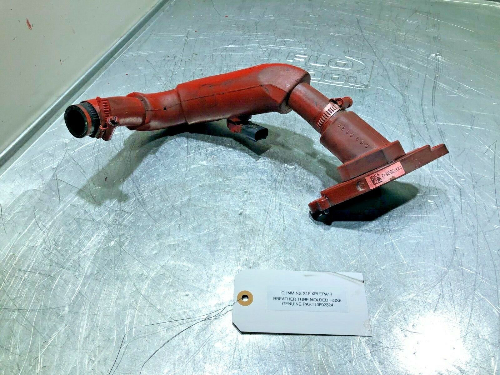 2020 Cummins X15 XPI BREATHER TUBE MOLDED HOSE ASSEMBLY 3695173 OEM ⋆