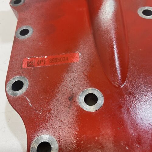 Cummins isb 6 7 oil filter head 3955034 oem used diesel parts
