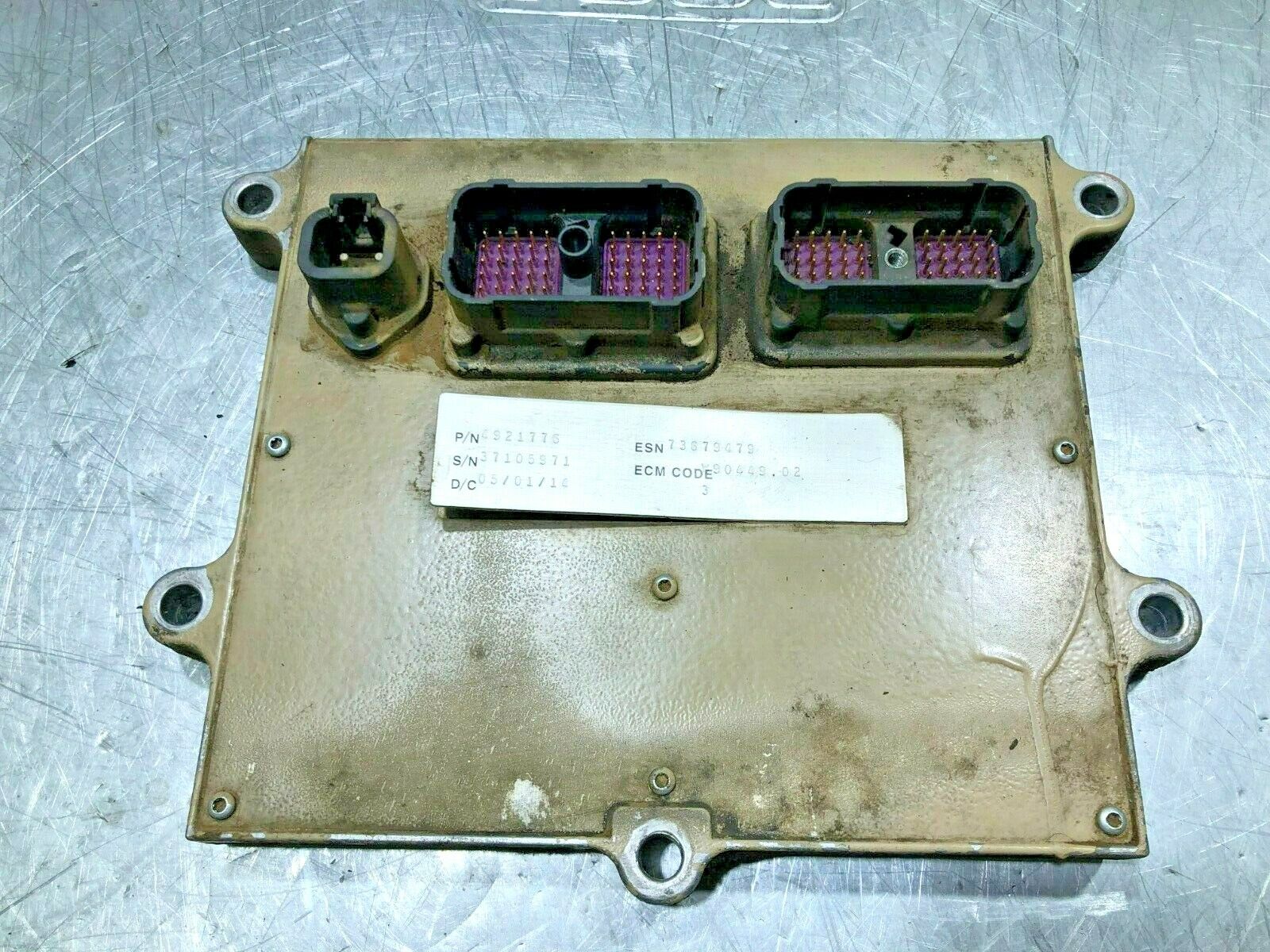 Cummins isc 8 3 isb 6 7 ecm ecu diesel engine computer module 4921776