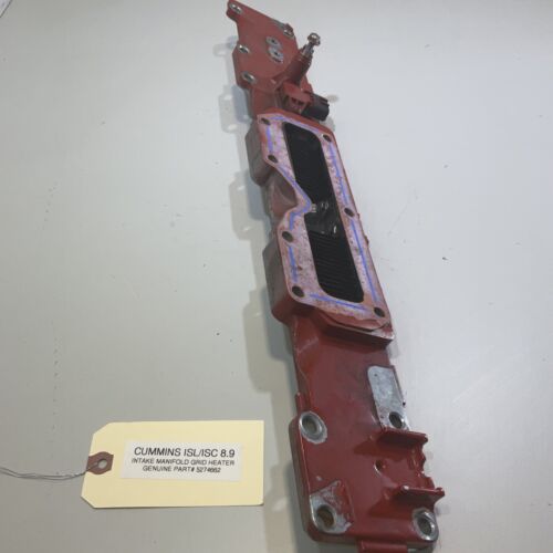 Cummins ISL/ISC 8.9 Intake Manifold Grid Heater 5274662 OEM ⋆ Used