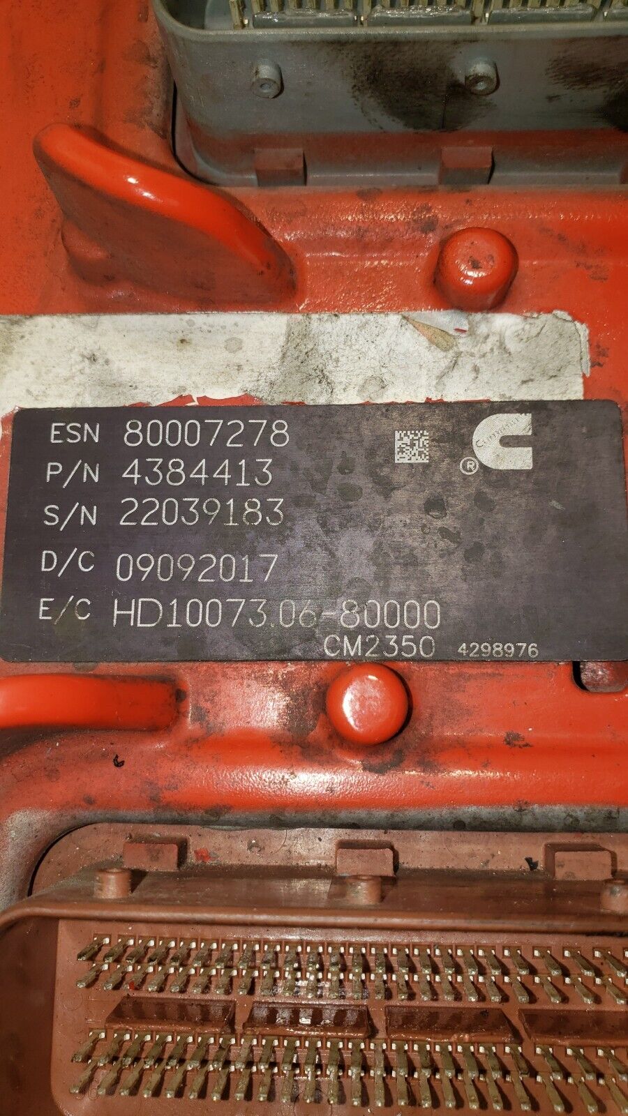 John Deere RE505881 Vibrational Damper Harmonic Balancer 671609 OEM ⋆