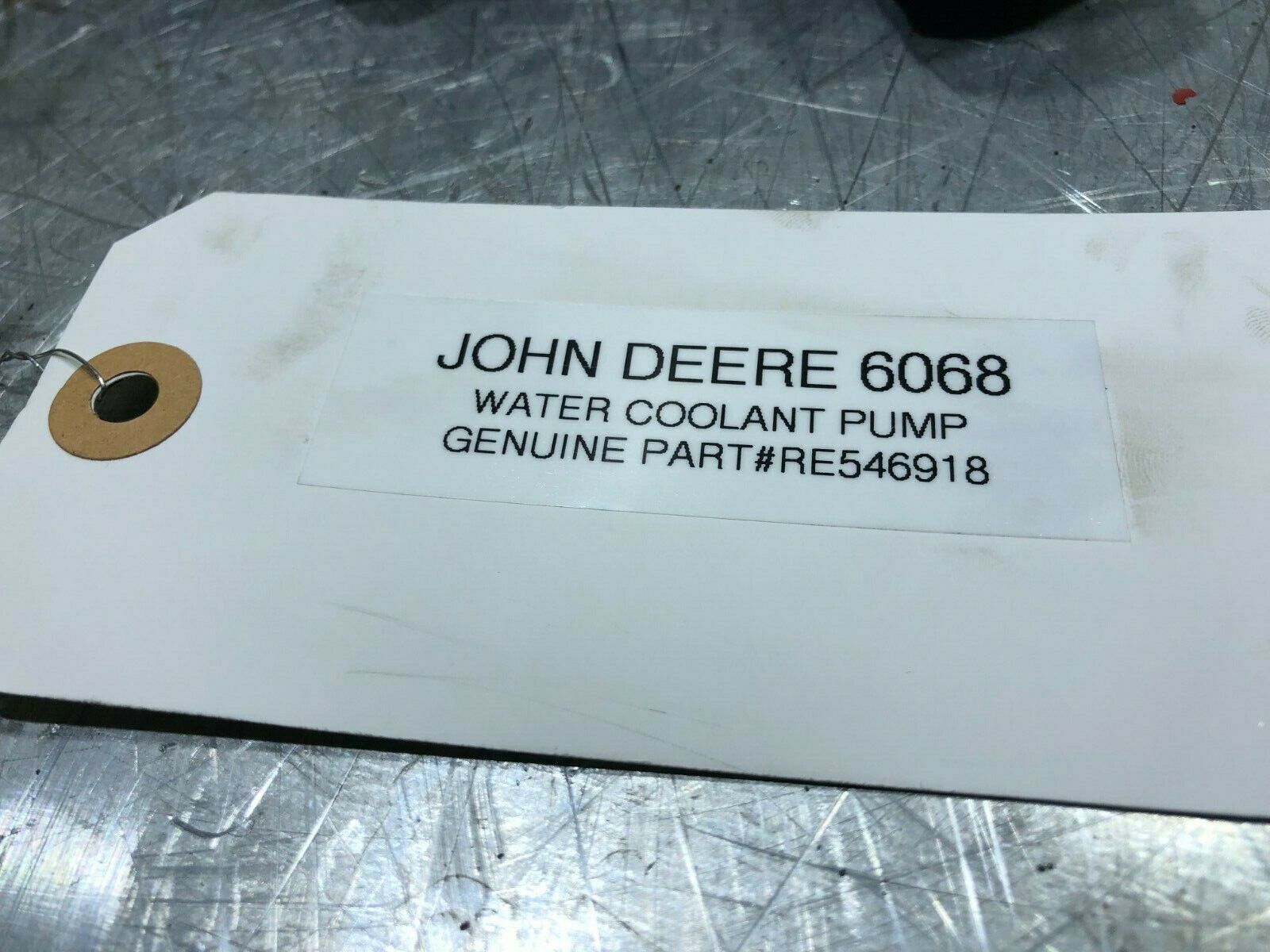 John Deere 6068 Water Pump Assembly RE546918 OEM ⋆ Used Diesel Parts