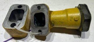 John Deere 6068 Oil Filter Neck With Cap RE501377