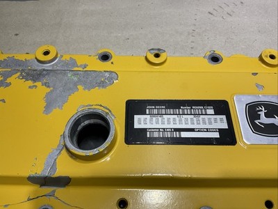 John Deere 6090 Diesel Engine Valve Cover R527342 / RE536688 - Image 3