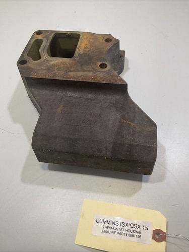 Cummins ISX/QSX Thermostat Housing 3681195 OEM