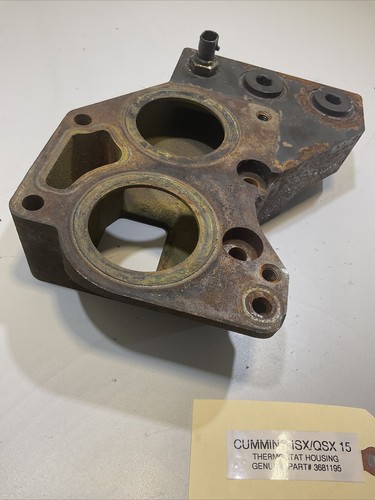 Cummins ISX/QSX Thermostat Housing 3681195 OEM - Image 4