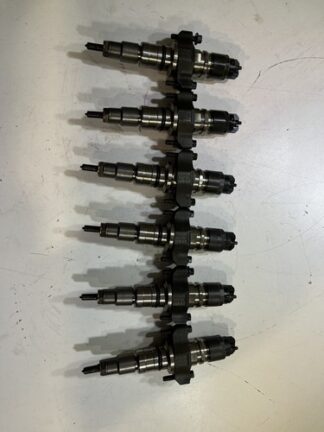 Cummins ISB 6.7 Common Rail Fuel Injectors Bosch OEM 0445120187 (Set Of 6)