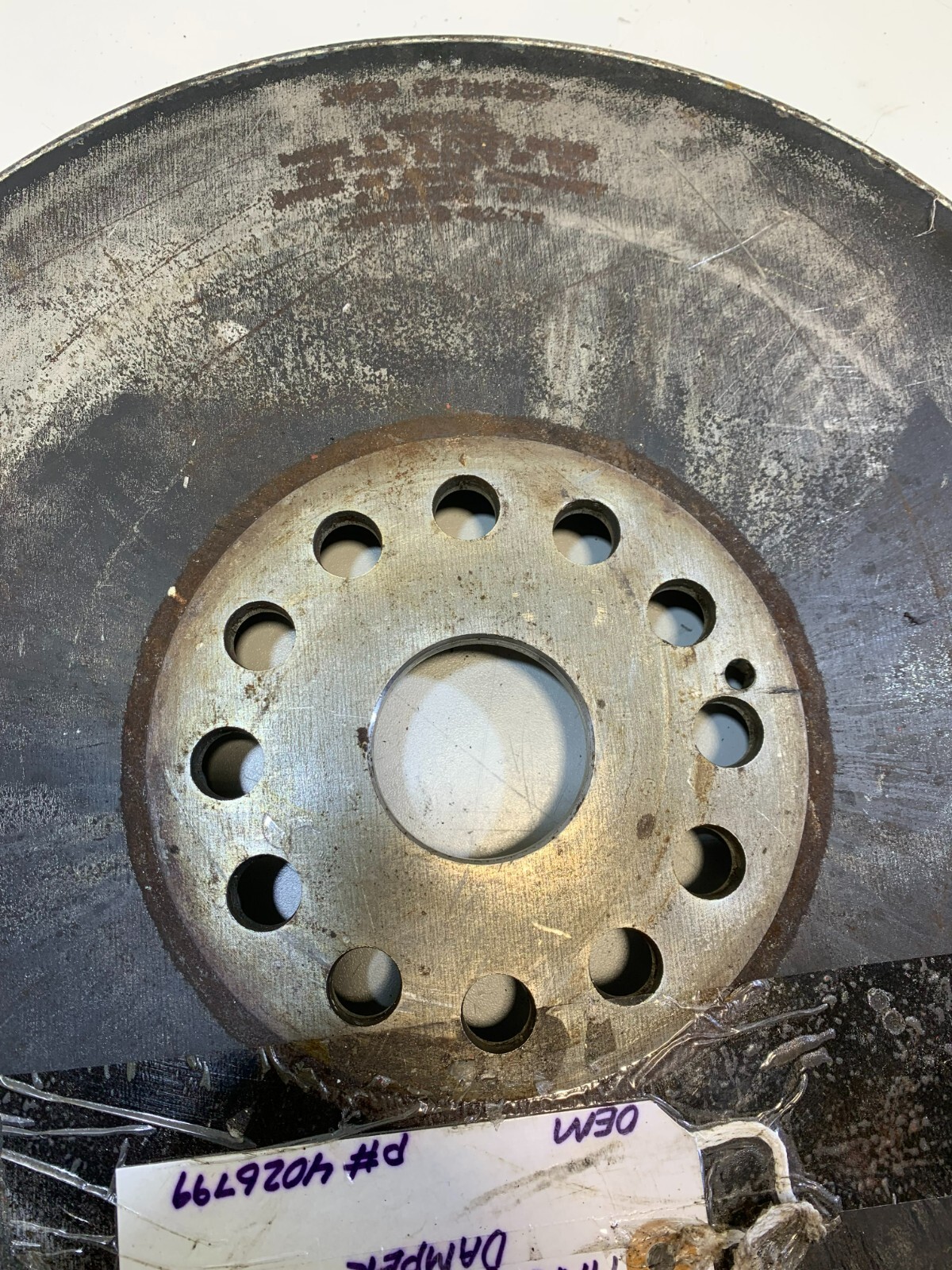 Cummins 4026799 ISX15 Harmonic Balancer OEM - Image 2