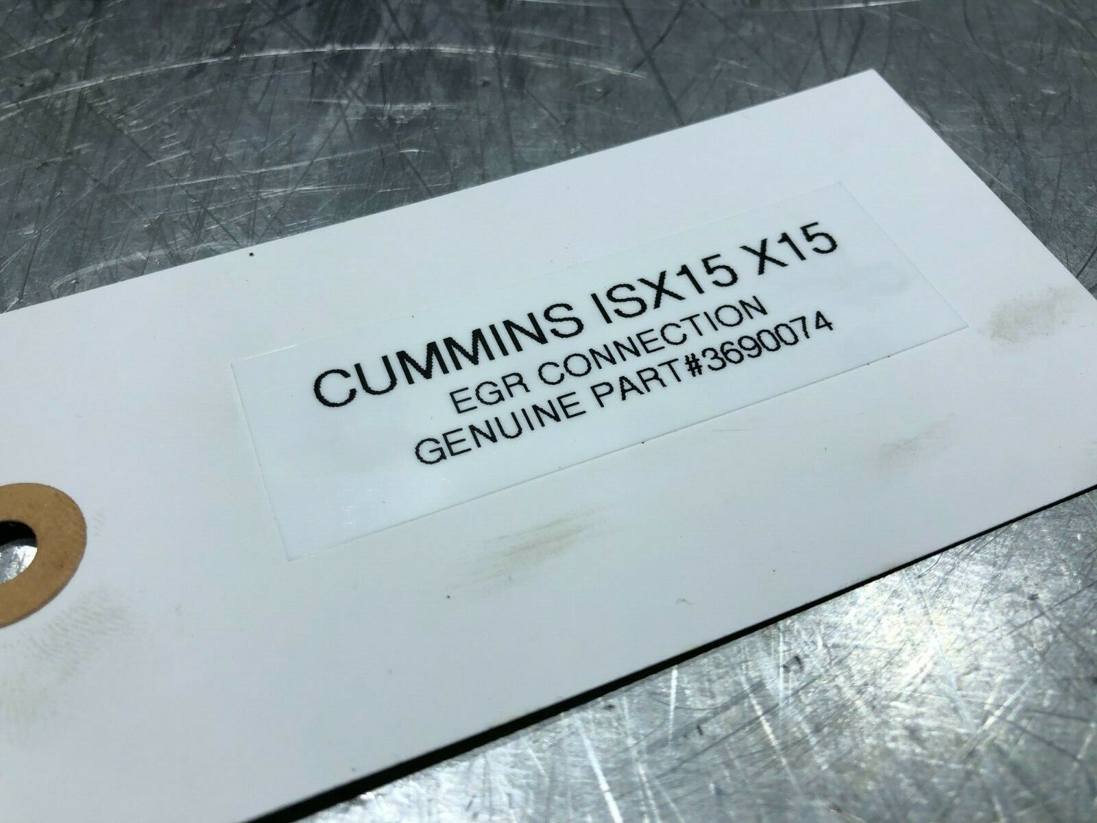 Cummins ISX15 X15 XPI Exhaust EGR Transfer Connection 3690074 OEM - Image 2