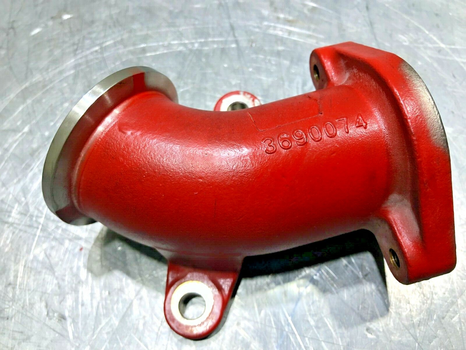 Cummins ISX15 X15 XPI Exhaust EGR Transfer Connection 3690074 OEM - Image 3