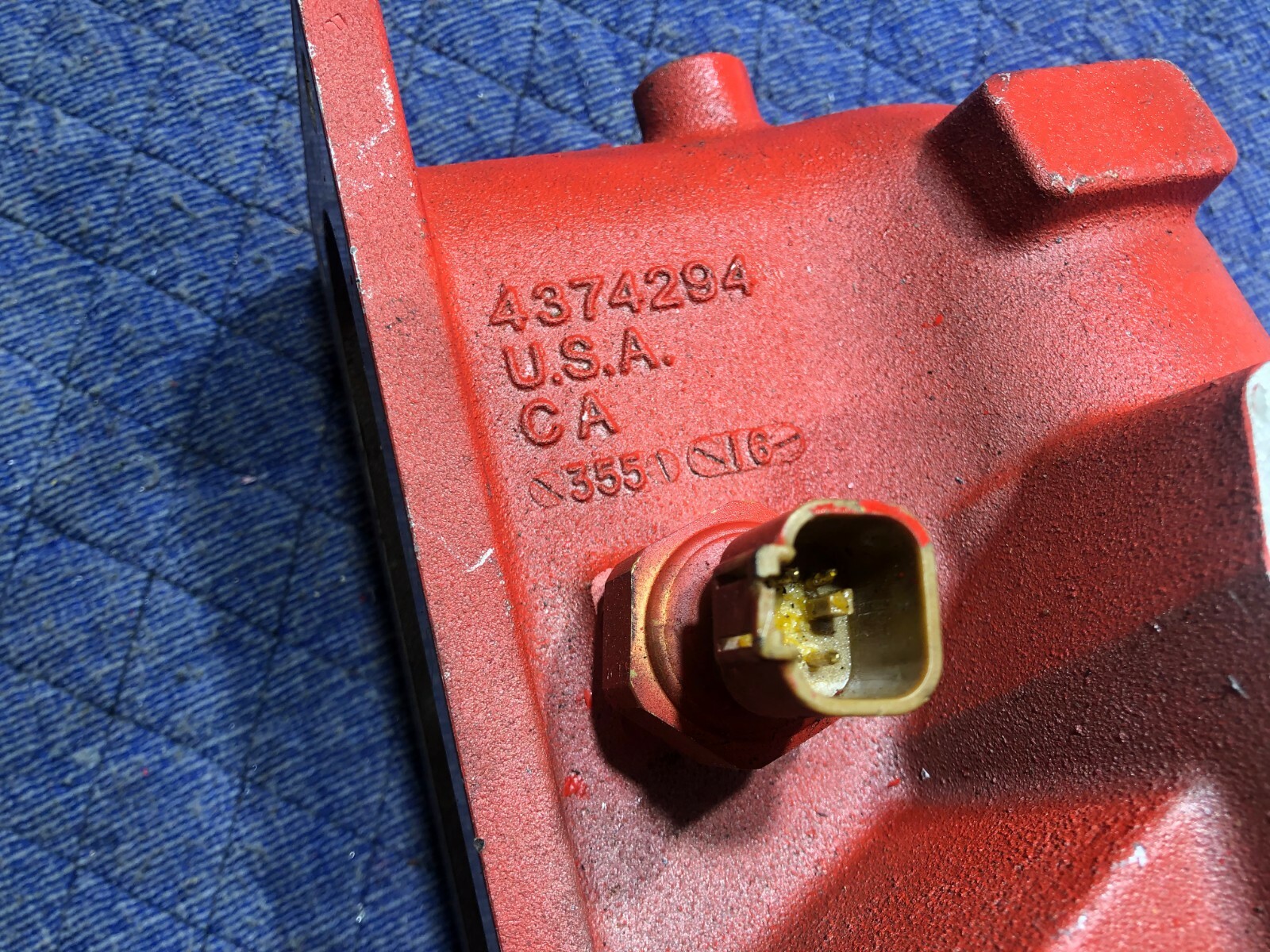Cummins ISX12G Intake Manifold Cover 4374294 OEM - Image 5