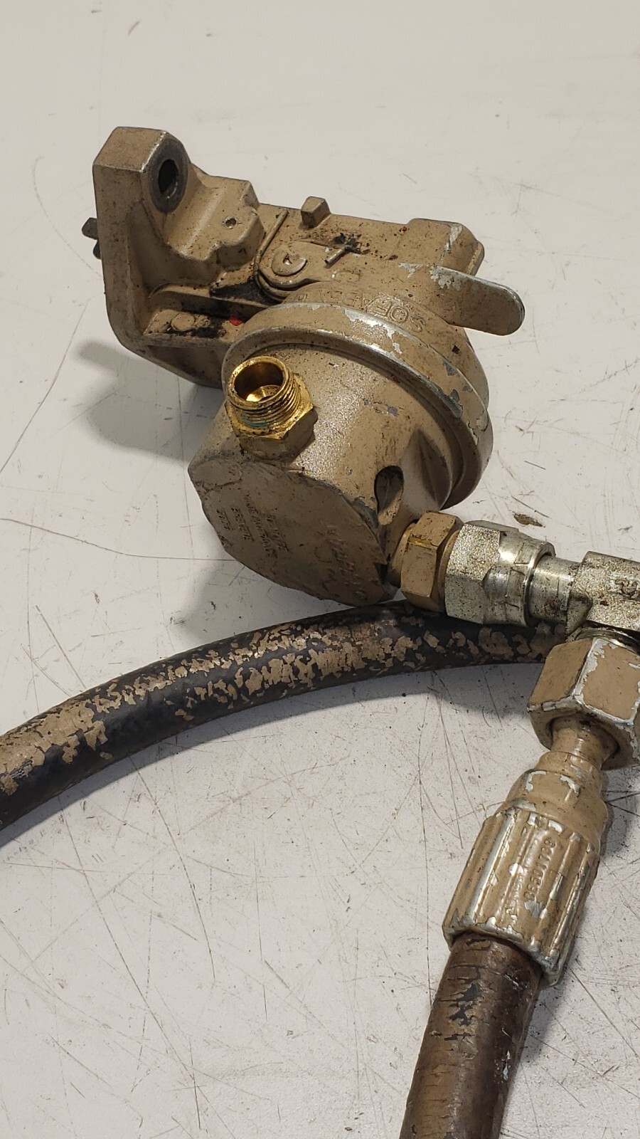 John Deere RE517230 6068 Fuel Transfer Pump Sofabex Line Assembly OEM - Image 3