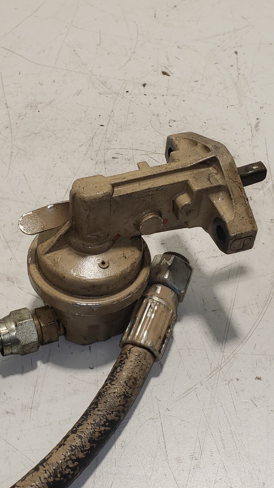 John Deere RE517230 6068 Fuel Transfer Pump Sofabex Line Assembly OEM - Image 4