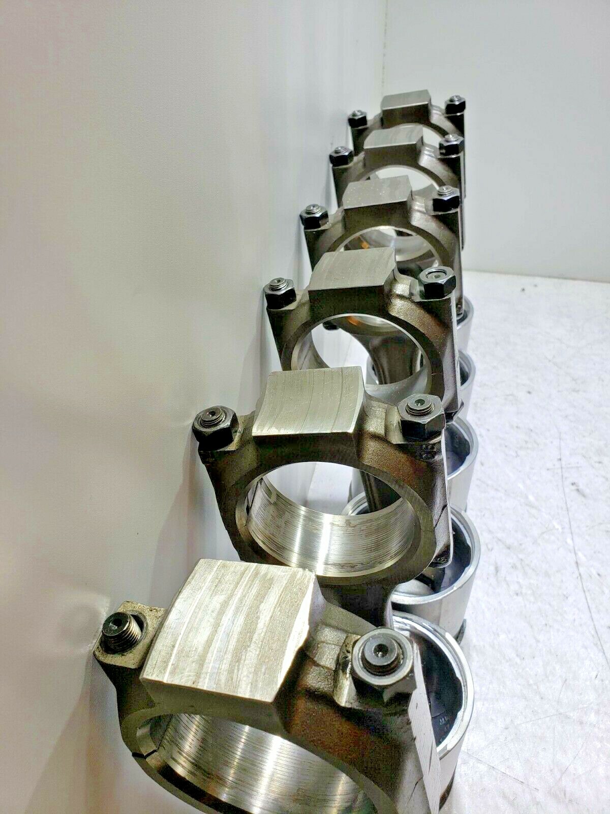 SET of 6 GENUINE CUMMINS 6CT 8.3 Piston with Connecting Rod 3934046 Assembly OEM - Image 7