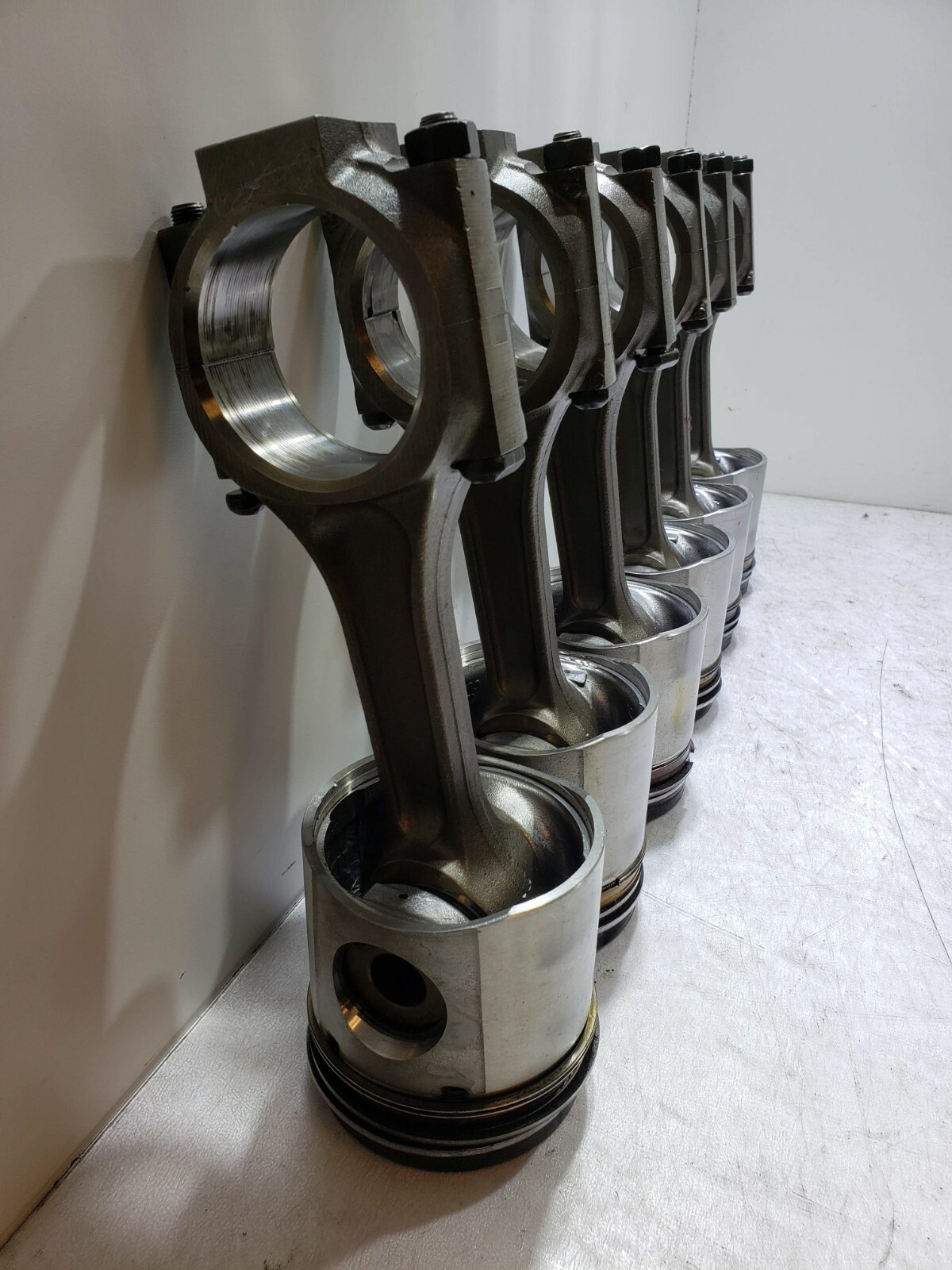 SET of 6 GENUINE CUMMINS 6CT 8.3 Piston with Connecting Rod 3934046 Assembly OEM - Image 10