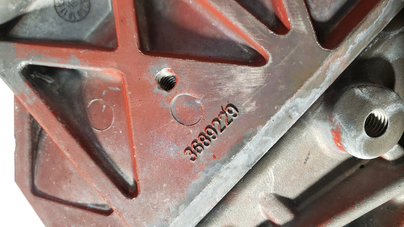 Cummins 3691822 3689229 ISX QSX 15 Fuel Filter Head Transfer Support Bracket OEM - Image 4