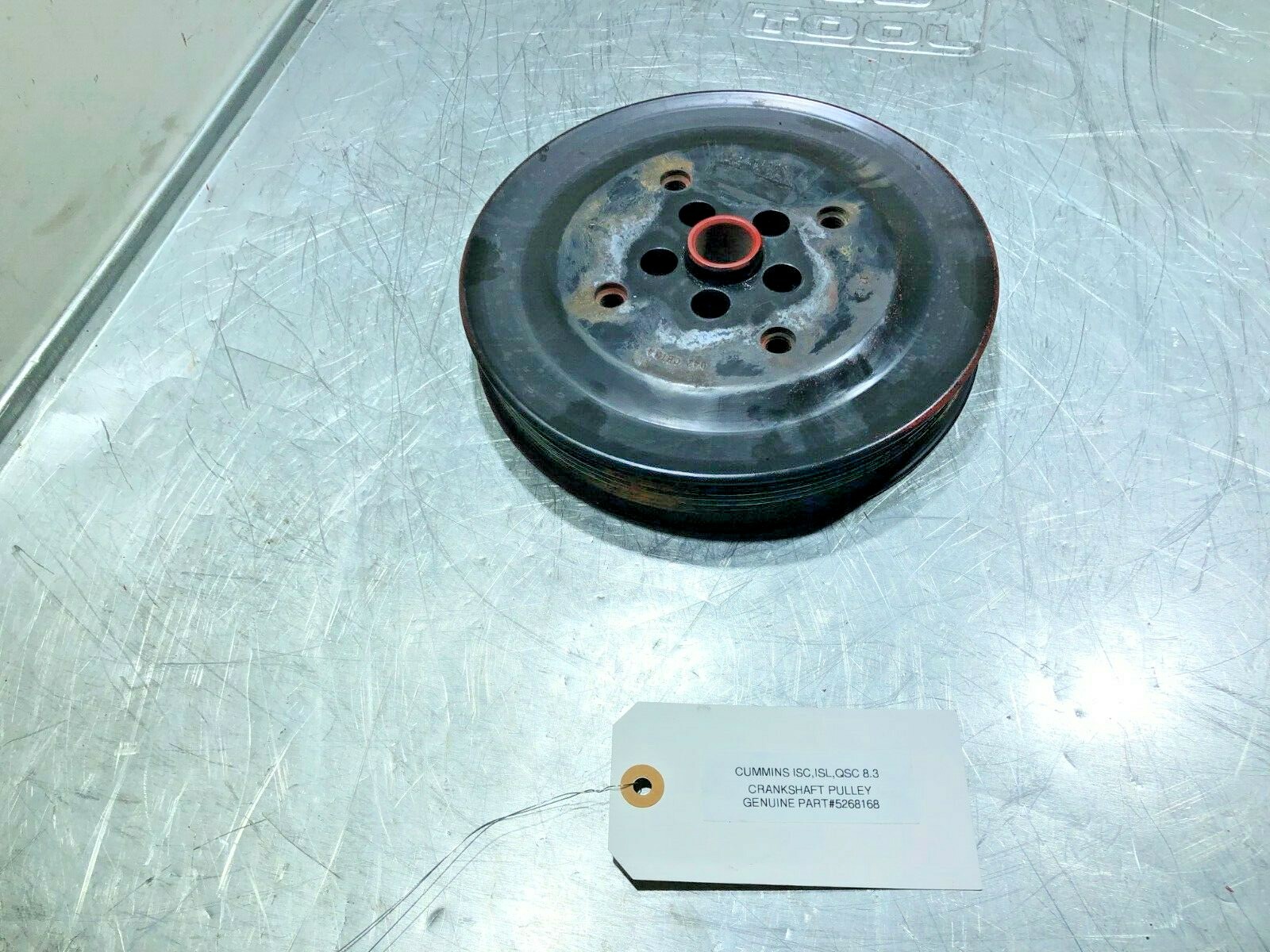2018 Cummins ISL ISC 8.3 Diesel Engine Crankshaft Pulley 5268168 OEM