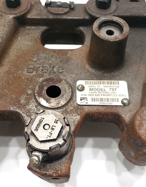 Detroit Diesel 60 Series FRONT Jake Brake Model 797 1031322 OEM - Image 3