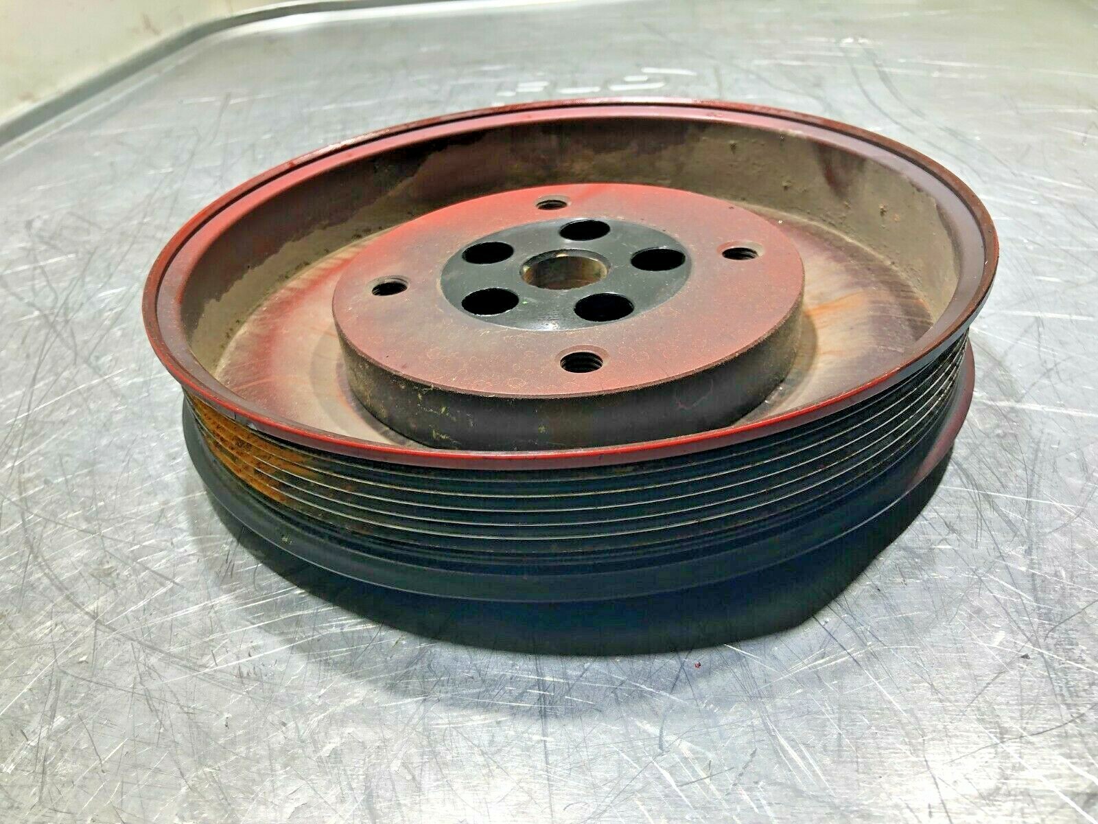 2018 Cummins ISL ISC 8.3 Diesel Engine Crankshaft Pulley 5268168 OEM - Image 7