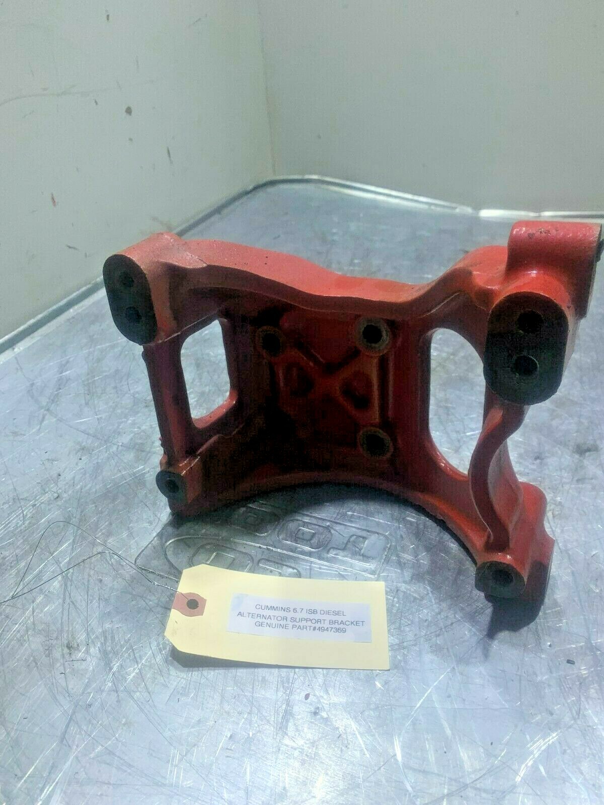 Cummins ISB QSB 6.7 Alternator Support Bracket 4947369 OEM - Image 2