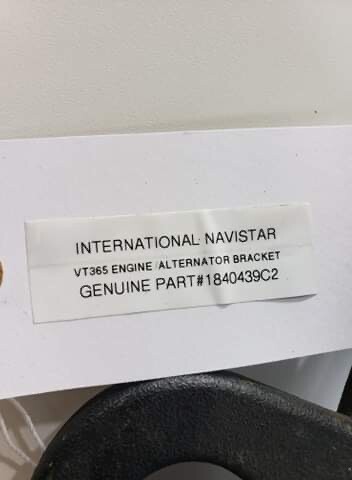 International / Navistar VT365 Alternator Bracket 1840439C2 OEM - Image 2