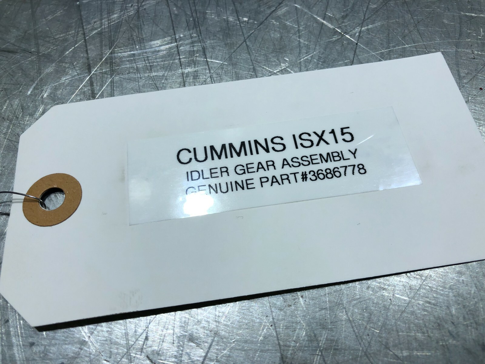 Cummins 3686778 Idler Gear ISX15 CM2250 2350 With Hub And Bolts Assembly OEM - Image 2