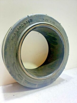 Monarch 10x4x6-1/2 tire Super Solid forklift press-on smooth Forklift tire