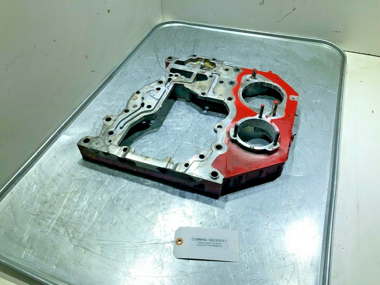 Cummins ISB 6.7 Diesel Engine Timing Gear Cover 4936418 OEM