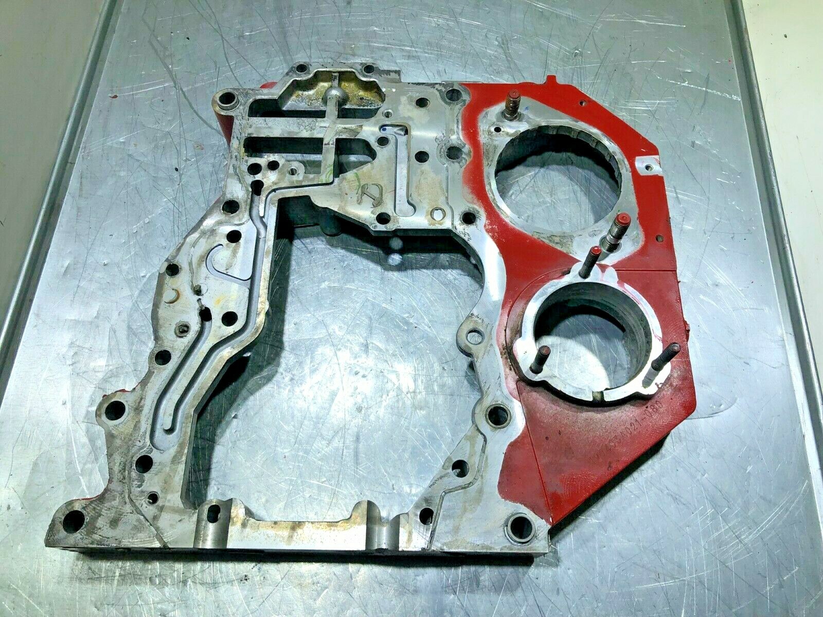 Cummins ISB 6.7 Diesel Engine Timing Gear Cover 4936418 OEM - Image 3