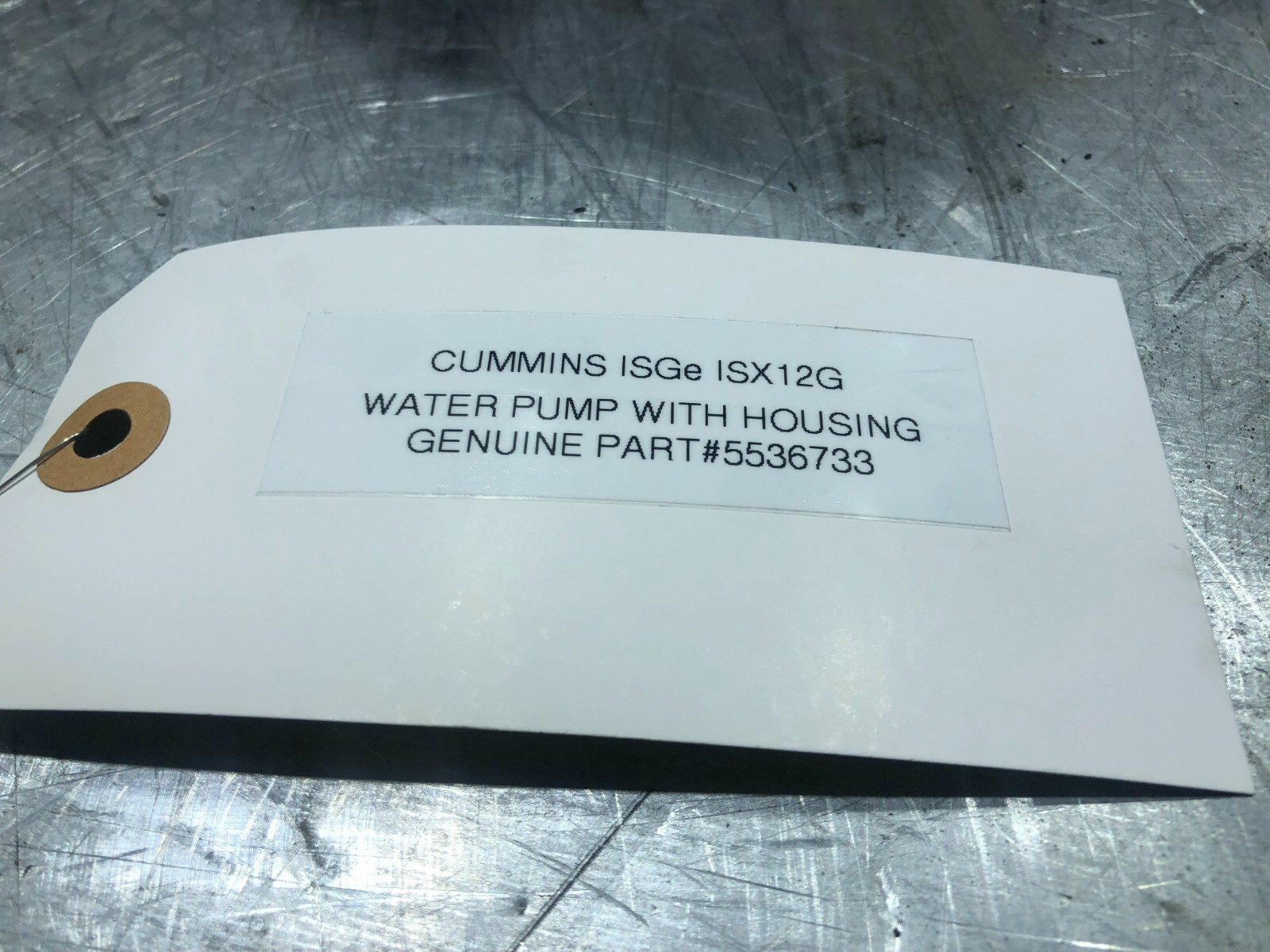 Cummins ISGe WATER PUMP HOUSING ASSEMBLY 5536733 OEM - Image 2