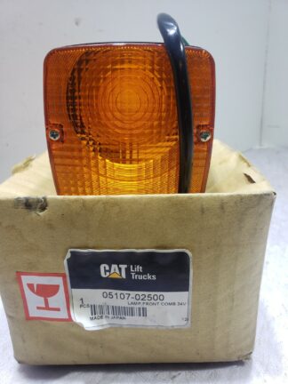 Caterpillar CAT 05107-02500 Amber Front 24V Combo Lamp OEM