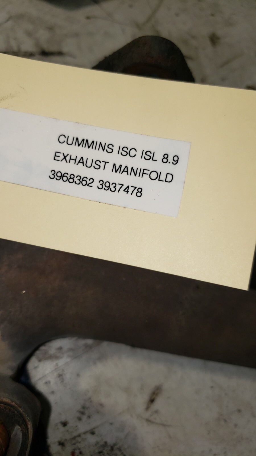Cummins 3968362 3937478 ISC ISL 8.3 Exhaust Manifold OEM - Image 6