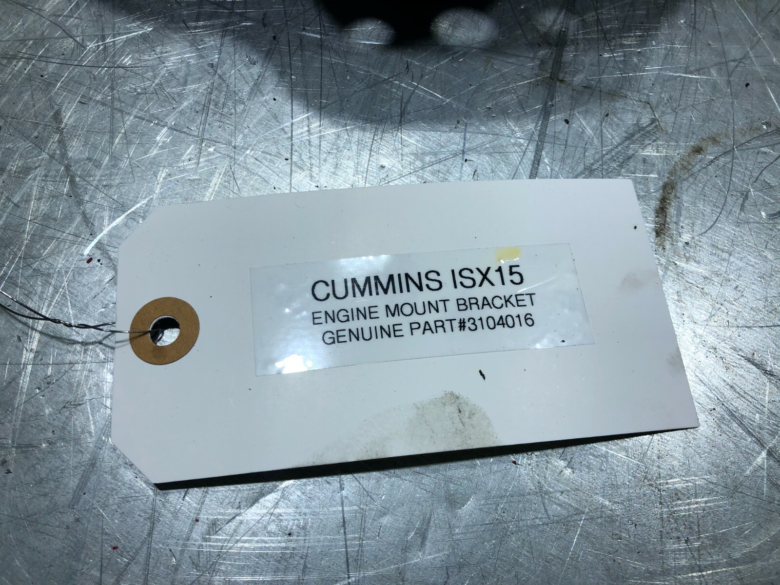 Cummins ISX15 Front Engine Support Bracket 3104016 OEM - Image 5