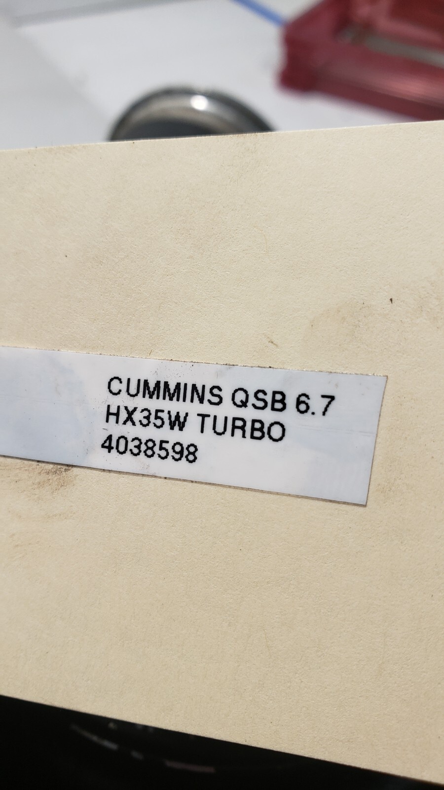 Holset HX35W 4038598 CUMMINS 6.7 Turbo Charger OEM - Image 7