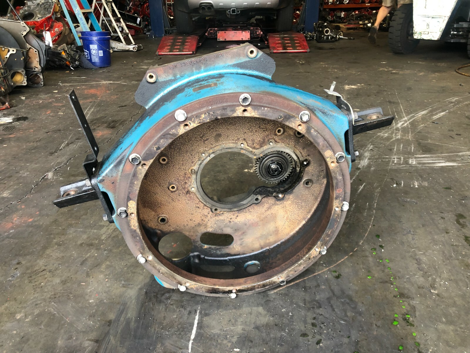 International VT365 Ford 6.0L Flywheel Housing 1843383C1 OEM