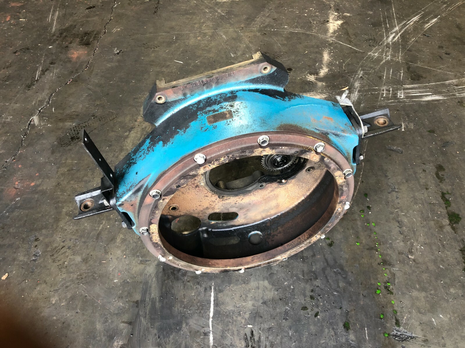 International VT365 Ford 6.0L Flywheel Housing 1843383C1 OEM - Image 2