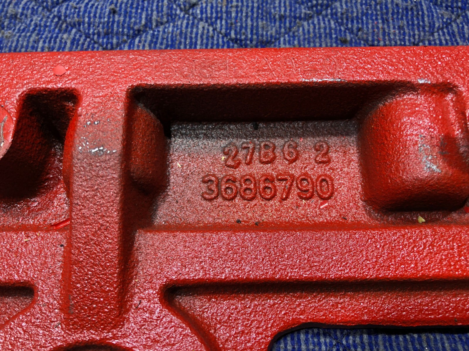 Cummins ISX15 X15 XPI Exhaust Recirculation Valve Bracket 3686790 OEM - Image 4