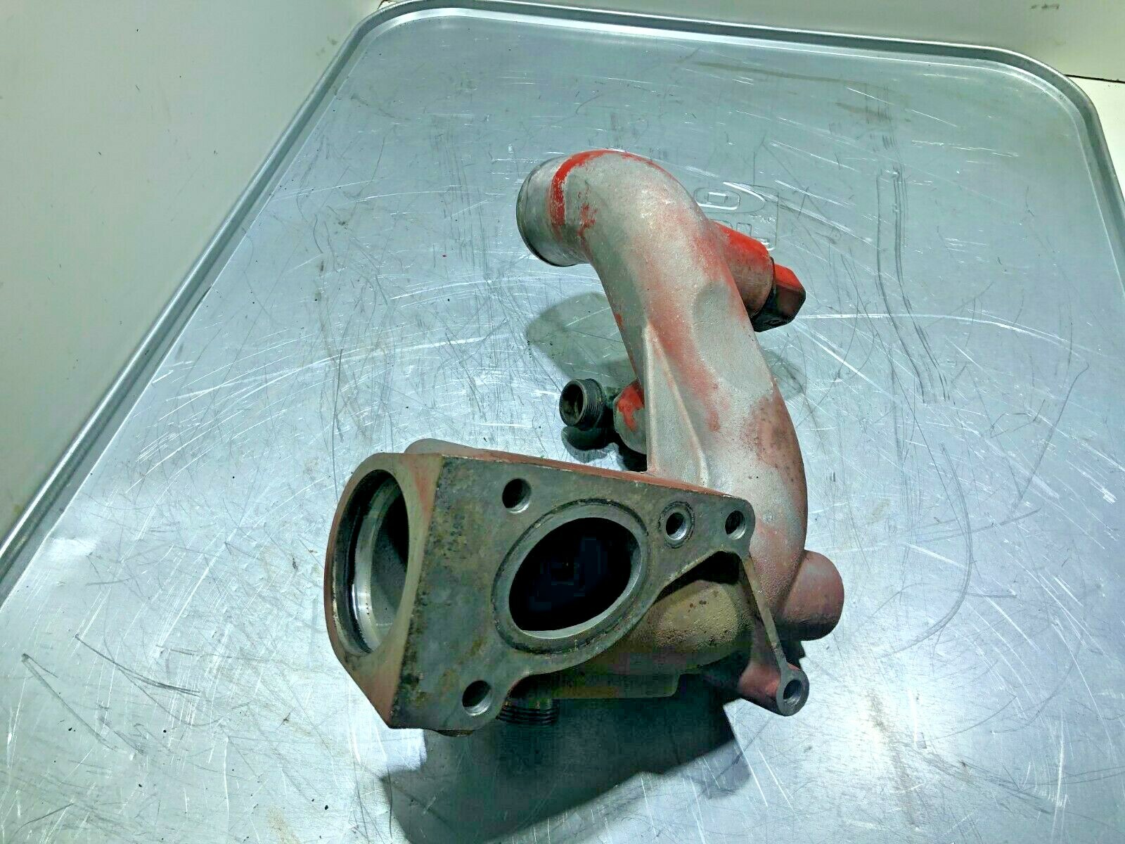 Cummins ISX15 DOHC Diesel Engine Water Filter Base 3681533 OEM - Image 6
