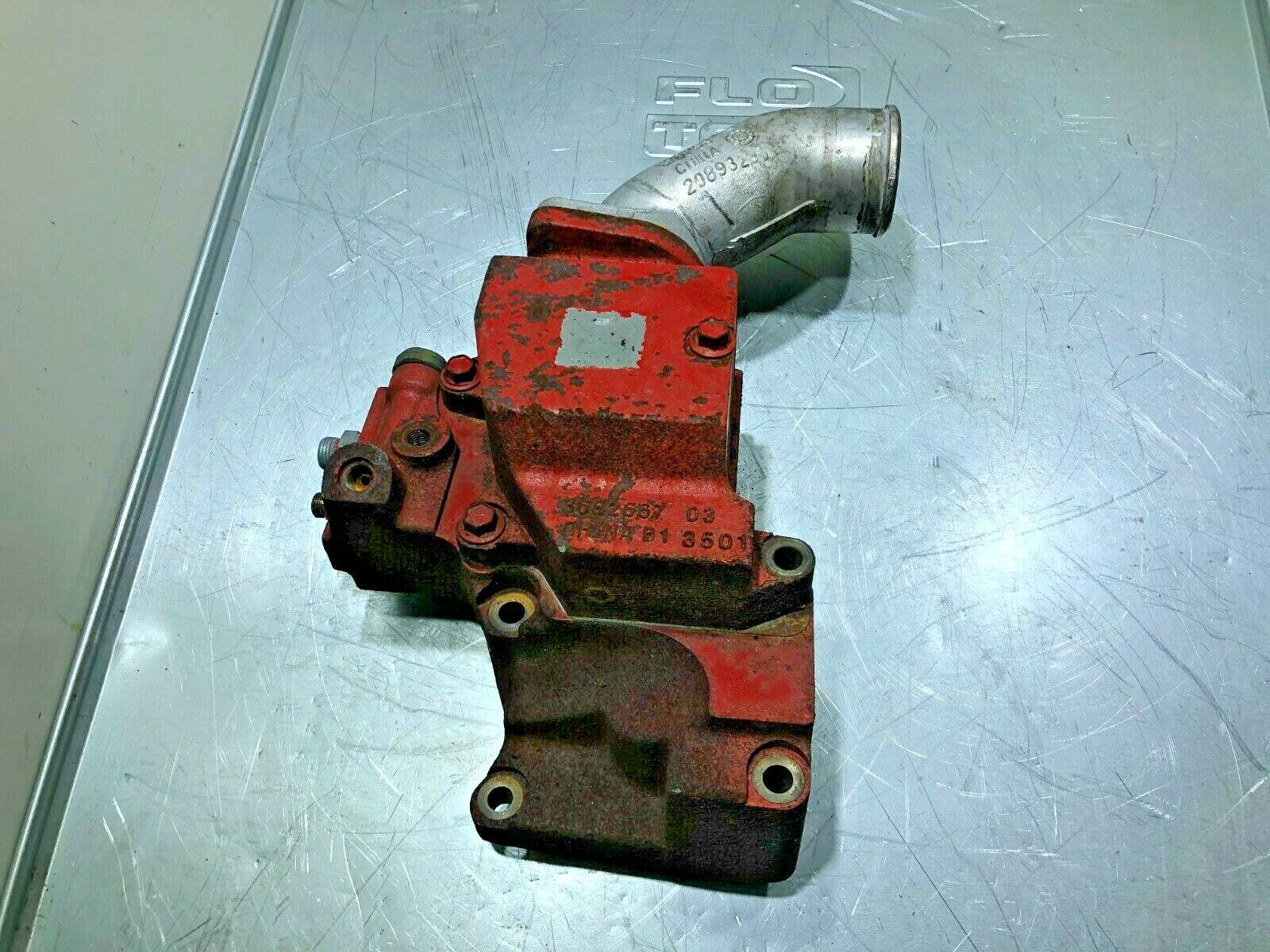 Cummins ISX 15 Thermostat Upper 3682667 Lower 3684233 Complete Assembly OEM - Image 3