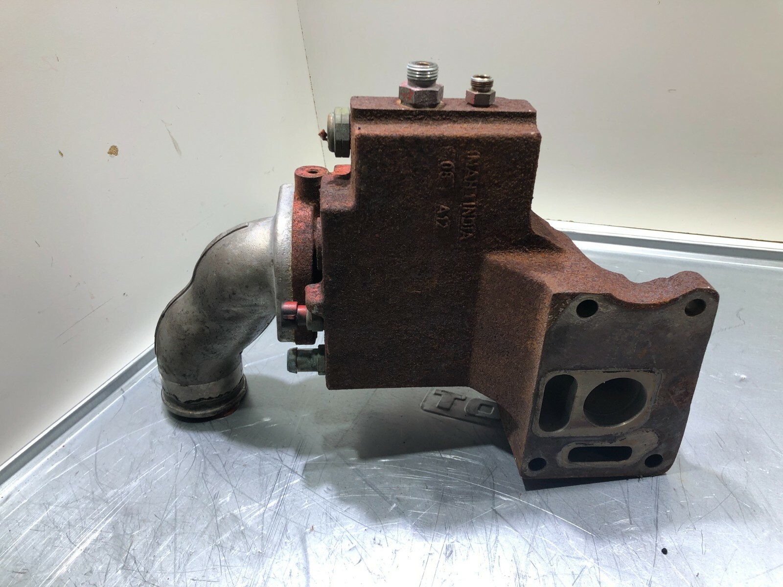 Cummins ISX 15 Thermostat Upper 3682667 Lower 3684233 Complete Assembly OEM - Image 7