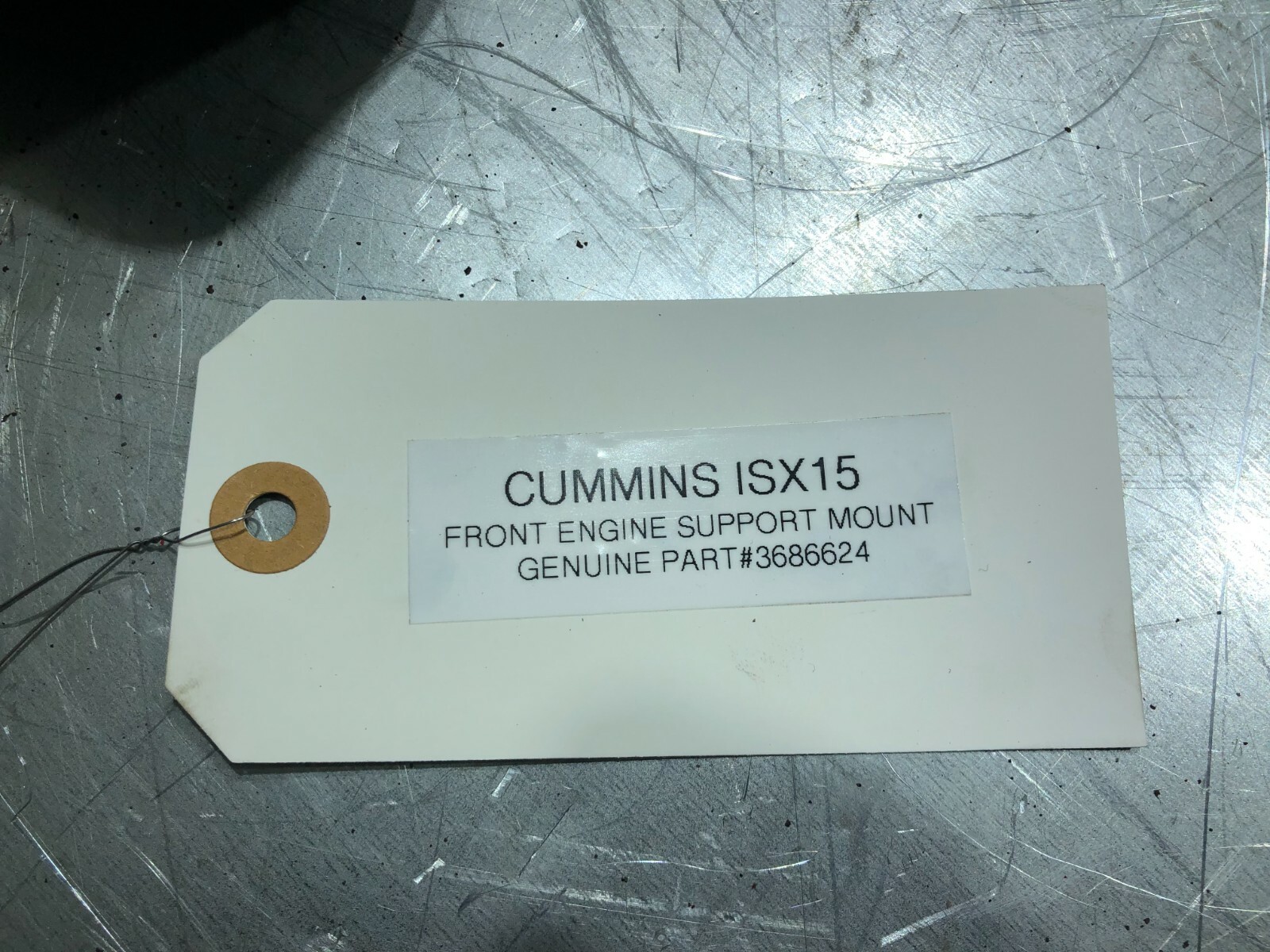 Cummins ISX Front Engine Support Bracket 3686624 OEM - Image 2
