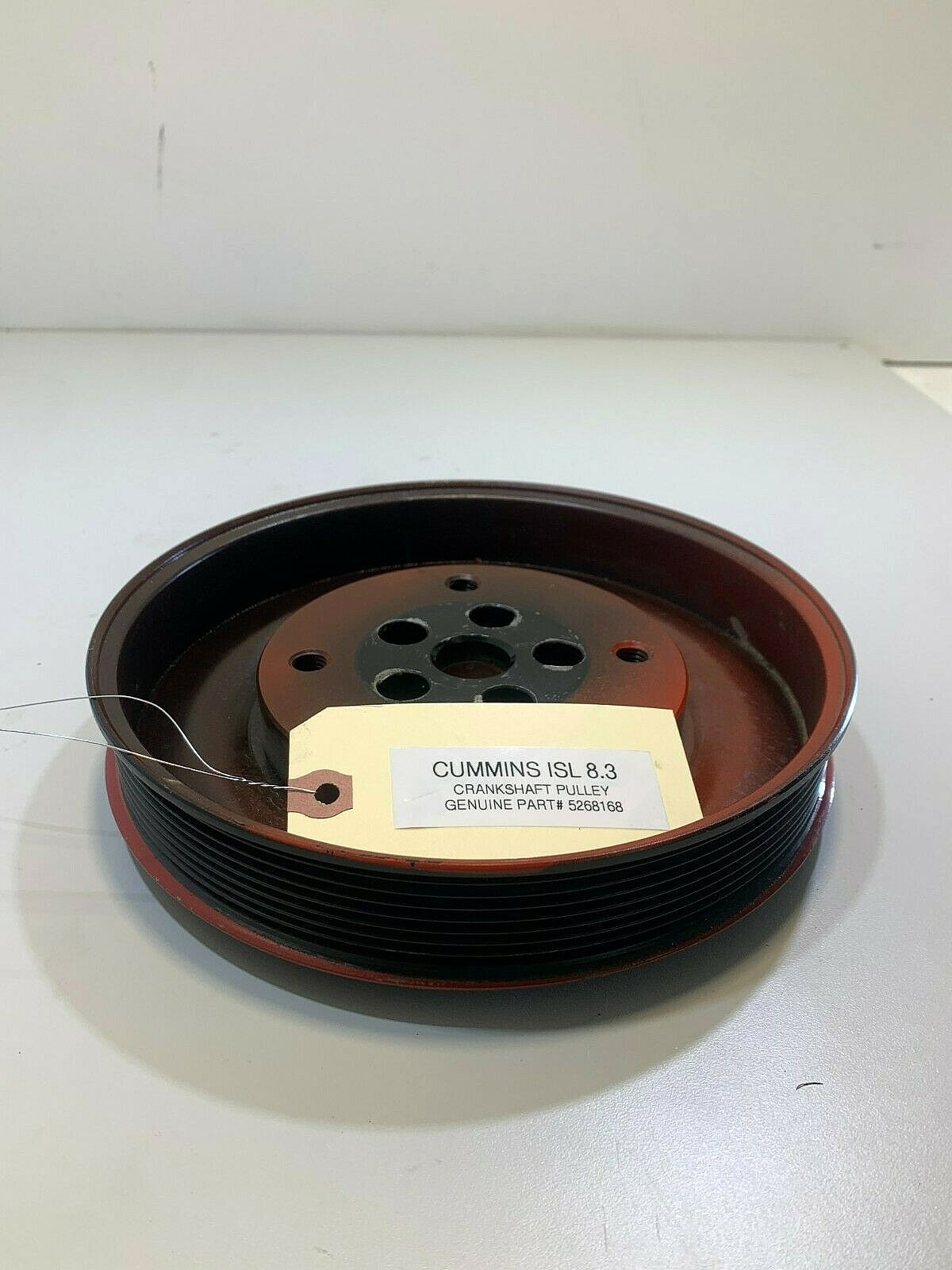 DIESEL ENGINE 8.3 CUMMINS CRANKSHAFT Pulley 5268168 OEM - Image 2